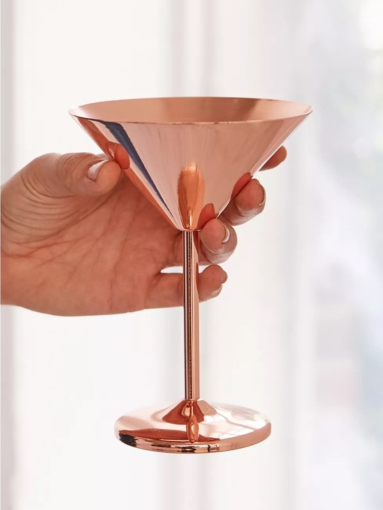 Urban Outfitters Other - Urban Outfitters Copper-Tone Martini Glass